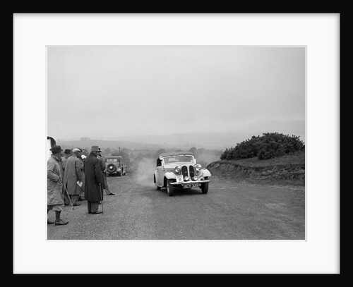 Frazer-Nash BMW 319 of D Impanni competing in the South Wales Auto Club Welsh Rally, 1937 by Bill Brunell