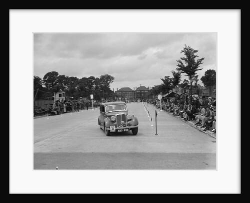 Rover saloon of DB Morgan competing in the South Wales Auto Club Welsh Rally, 1937 by Bill Brunell