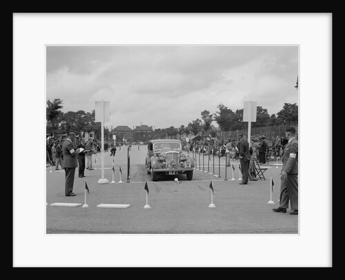 Rover saloon of CH Cooper competing in the South Wales Auto Club Welsh Rally, 1937 by Bill Brunell