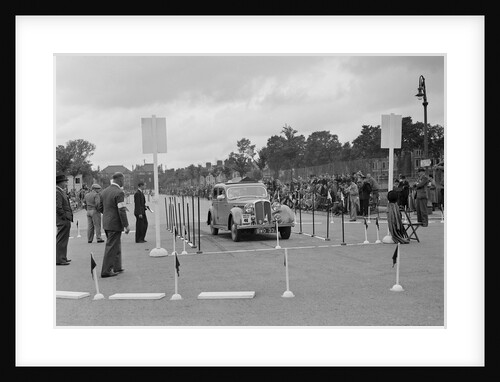Rover saloon of WJH Davies competing in the South Wales Auto Club Welsh Rally, 1937 by Bill Brunell