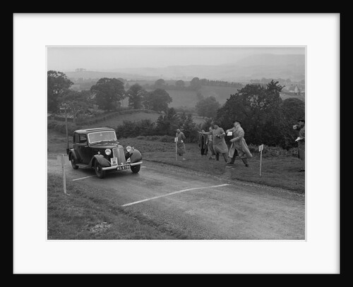 Armstrong-Siddeley of HK Roberts competing in the South Wales Auto Club Welsh Rally, 1937 by Bill Brunell