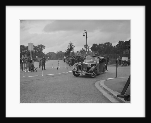 MG VA of RK Wellsteed competing in the South Wales Auto Club Welsh Rally, 1937 by Bill Brunell