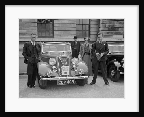 Austin 10 saloon of Captain WS Sewell at the South Wales Auto Club Welsh Rally, 1937 by Bill Brunell