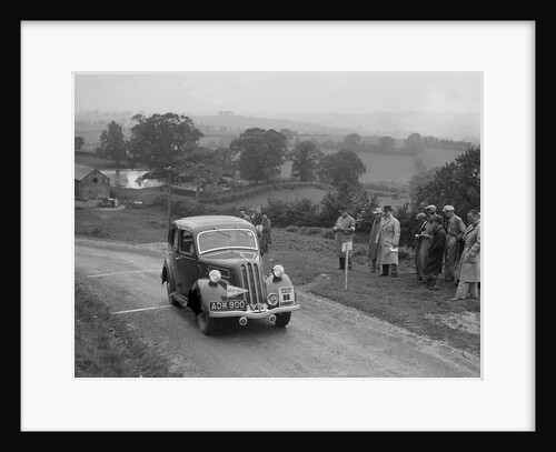 Ford Model C Ten of LL Morgan competing in the South Wales Auto Club Welsh Rally, 1937 by Bill Brunell