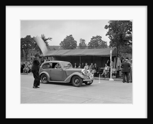 Talbot 10 of LJ Brown competing in the South Wales Auto Club Welsh Rally, 1937 by Bill Brunell