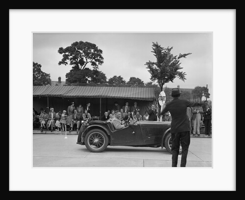 MG TA of Archie Langley of the Musketeers team at the South Wales Auto Club Welsh Rally, 1937 by Bill Brunell