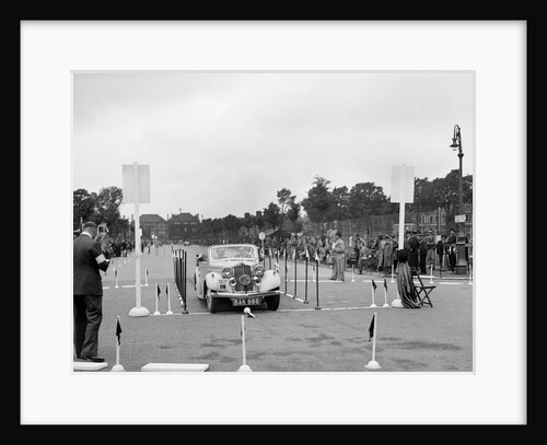 Talbot 10 drophead coupe of RM Proctor competing in the South Wales Auto Club Welsh Rally, 1937 by Bill Brunell
