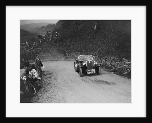Singer of RS Davies competing in the MCC Edinburgh Trial, 1933 by Bill Brunell