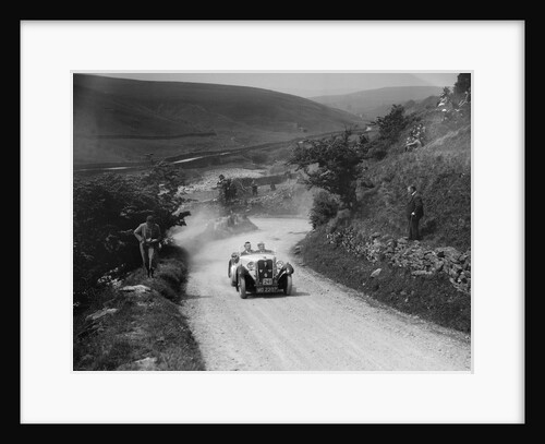 Singer of J Selwyn competing in the MCC Edinburgh Trial, West Stonesdale, Yorkshire Dales, 1933 by Bill Brunell