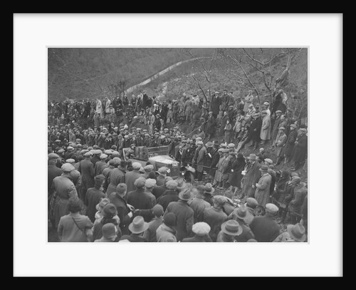 Bayliss-Thomas of WJ Haward competing in the MCC Lands End Trial, Beggars Roost, Exmoor, 1930 by Bill Brunell