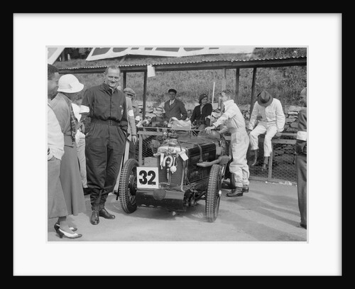 MG C type Midget of Goldie Gardner at the RAC TT Race, Ards Circuit, Belfast, 1932 by Bill Brunell