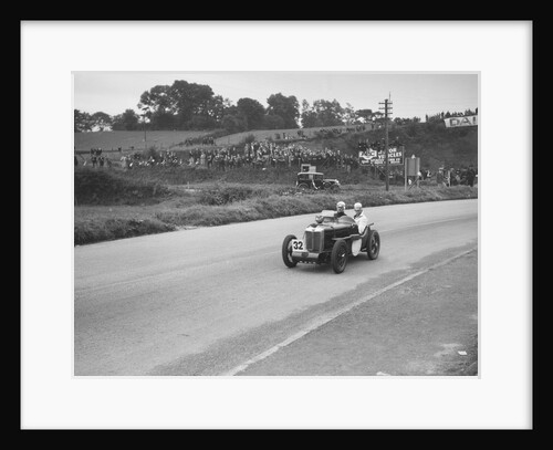 MG C type Midget of Goldie Gardner competing in the RAC TT Race, Ards Circuit, Belfast, 1932 by Bill Brunell