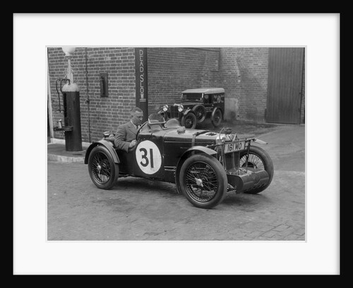 MG C type Midget of Cyril Paul at the RAC TT Race, Ards Circuit, Belfast, 1932 by Bill Brunell