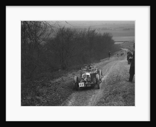 Vale Special 2-seater sports competing in a trial, Crowell Hill, Chinnor, Oxfordshire, 1930s by Bill Brunell