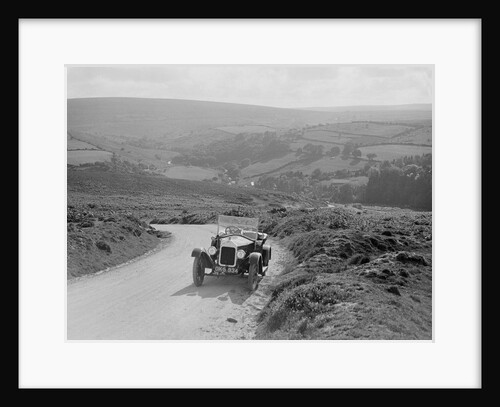Wolseley 10hp tourer, Dartmoor, Devon, c1920s by Bill Brunell
