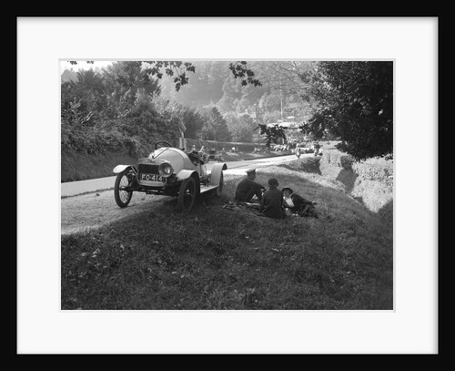 Enjoying a roadside picnic, GWK open 2-seater, c1920s by Bill Brunell