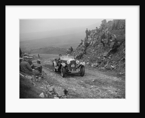 Bentley of M Durand competing in the MCC Edinburgh Trial, 1929 by Bill Brunell