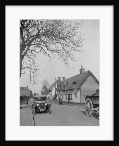 Austin 16/6 Burnham, High Roding, South of Great Dunmow, Essex, 1930s by Bill Brunell