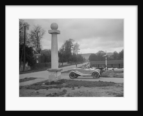 Lea-Francis, junction of A40 and Aylesbury road, High Wycombe, Buckinghamshire, c1920s by Bill Brunell