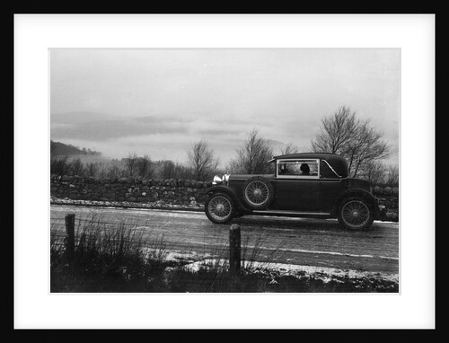 Talbot 14/45 of Kitty Brunell competing in the Monte Carlo Rally, 1929 by Bill Brunell