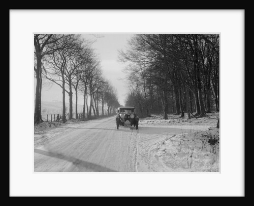 Talbot 14/45 sportsman's coupe of Kitty Brunell competing in the Monte Carlo Rally, 1929 by Bill Brunell
