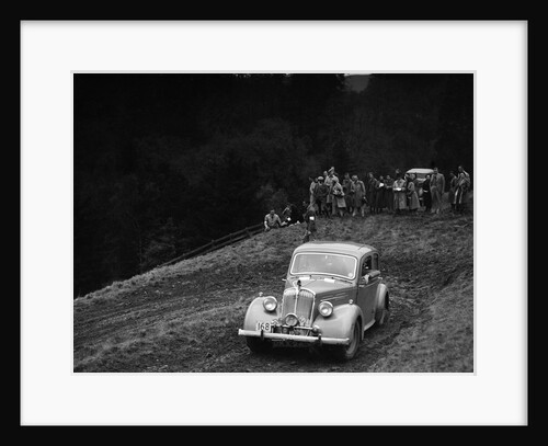 Standard of CCW Burrage competing in the MCC Edinburgh Trial, Roxburghshire, Scotland, 1938 by Bill Brunell