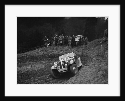 Frazer-Nash BMW 319/55 of KN Smith at the MCC Edinburgh Trial, Roxburghshire, Scotland, 1938 by Bill Brunell