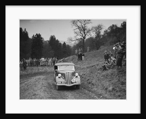 Ford Model C Ten of J Whalley competing in the MCC Edinburgh Trial, Roxburghshire, Scotland, 1938 by Bill Brunell