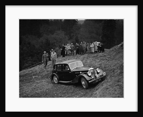 Riley of F Broomfield competing in the MCC Edinburgh Trial, Roxburghshire, Scotland, 1938 by Bill Brunell