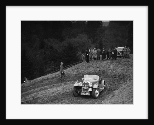 Morgan 4/4 of RD Harris competing in the MCC Edinburgh Trial, Roxburghshire, Scotland, 1938 by Bill Brunell
