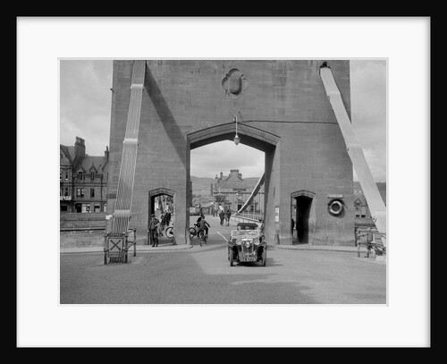 MG Magna of Kitty Brunell competing in the RSAC Scottish Rally, 1932 by Bill Brunell