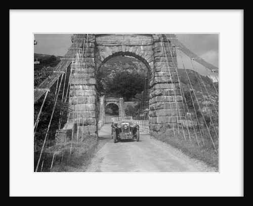 MG Magna of Kitty Brunell competing in the RSAC Scottish Rally, 1932 by Bill Brunell