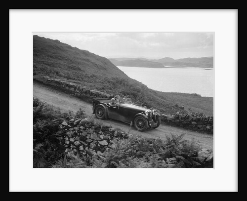 MG Magna of Kitty Brunell competing in the RSAC Scottish Rally, 1932 by Bill Brunell