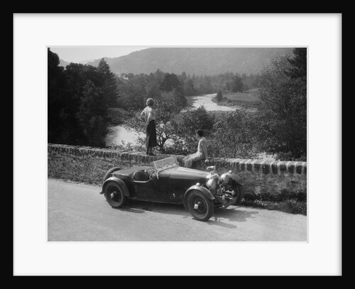 Aston Martin of Kitty Brunell at the RSAC Scottish Rally, 1933 by Bill Brunell