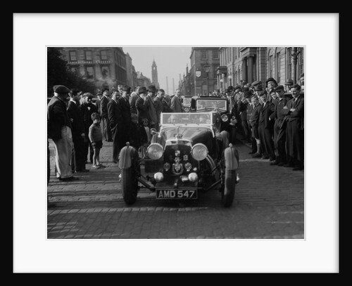 Aston Martin of Kitty Brunell at the RSAC Scottish Rally, 1933 by Bill Brunell