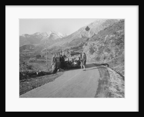 Talbot 14/45 of Kitty Brunell at the Monte Carlo Rally, Caithness, Scotland, 1929 by Bill Brunell