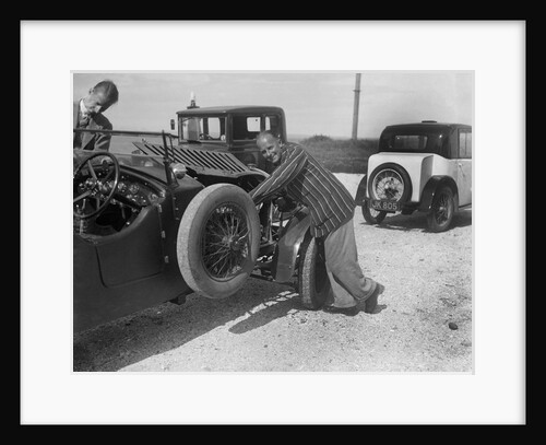 Invicta 4-seat high-chassis tourer of Donald Healey, B&HMC Brighton Motor Rally, 1930 by Bill Brunell