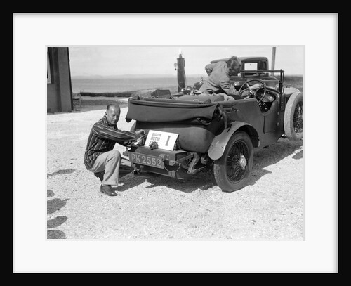 Invicta 4-seat high-chassis tourer of Donald Healey, B&HMC Brighton Motor Rally, 1930 by Bill Brunell