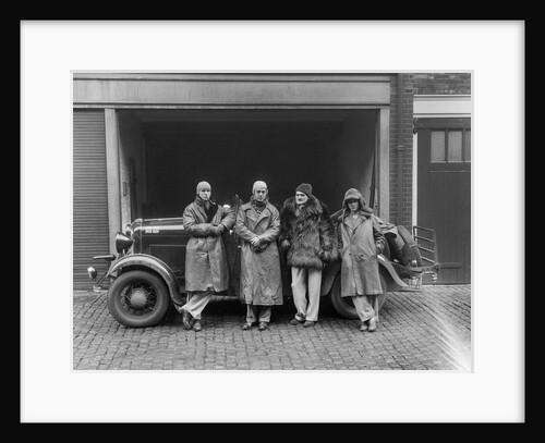 Ford V8 Greyhound open tourer of JA Driskell, Monte Carlo Rally, 1934 by Bill Brunell