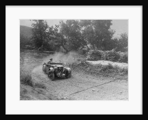 Riley tourer competing in the Barnstaple Trial, c1935 by Bill Brunell