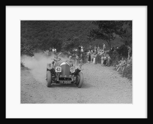 Bentley competing in the Barnstaple Trial, c1935 by Bill Brunell