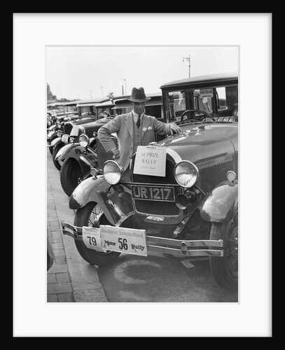 Ford Model A of JW Whalley at the Southport Rally, 1928 by Bill Brunell