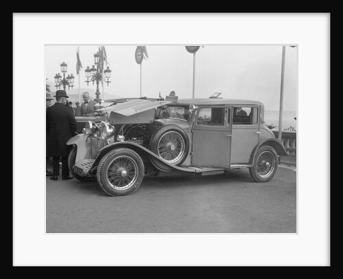Sunbeam of LV Cozens, Monte Carlo Rally, 1929 by Bill Brunell