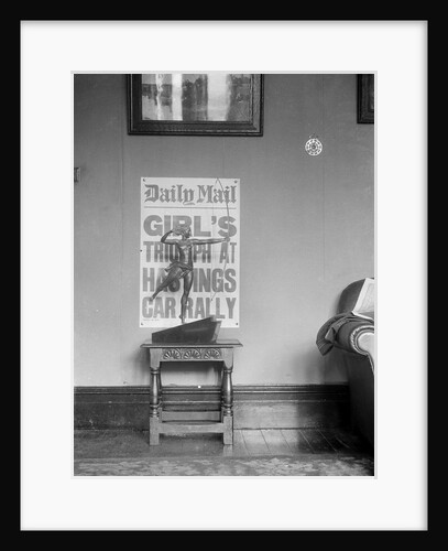 Kitty Brunell's victory in Class 2 at the 1933 RAC Rally by Bill Brunell