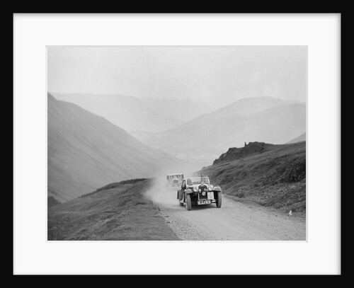 Morgan 4/4 2-seater of Miss DL Bean competing in the RAC Rally, 1938 by Bill Brunell