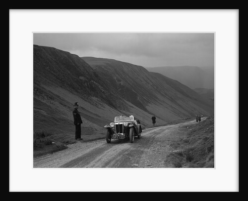 MG PA competing in the MG Car Club Abingdon Trial/Rally, 1939 by Bill Brunell