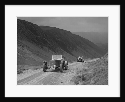 Wolseley and MG NA competing in the MG Car Club Abingdon Trial/Rally, 1939 by Bill Brunell