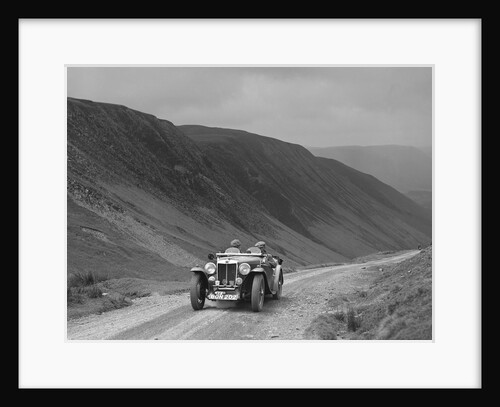 MG NA competing in the MG Car Club Abingdon Trial/Rally, 1939 by Bill Brunell