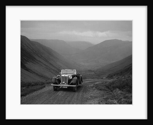 MG SA/VA competing in the MG Car Club Abingdon Trial/Rally, 1939 by Bill Brunell
