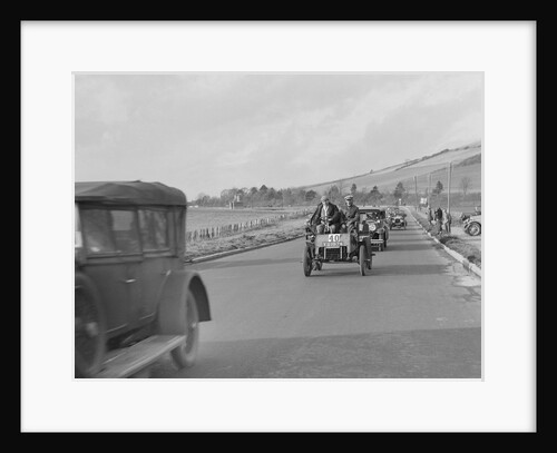 1903 1-cylinder Cadillac of FS Bennett taking part in the London-Brighton Run, 1928 by Bill Brunell